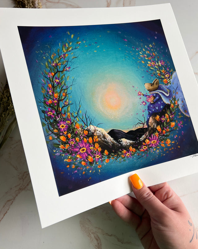 "Coming of Spring" print