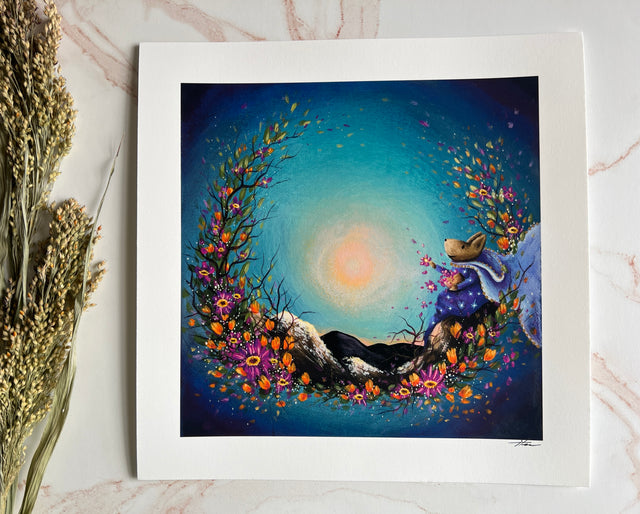 "Coming of Spring" print