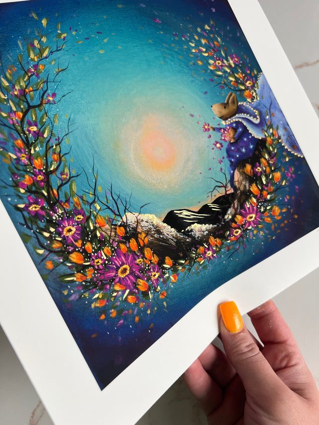 "Coming of Spring" print