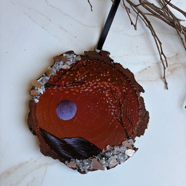 Autumn Full Moon Ornament