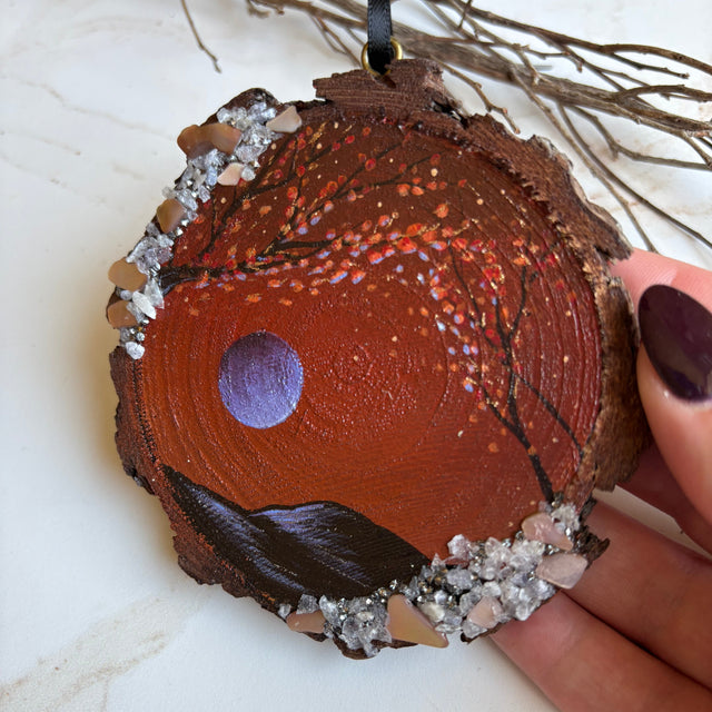 Autumn Full Moon Ornament