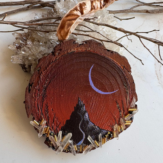 Haunted Hilltop Ornament