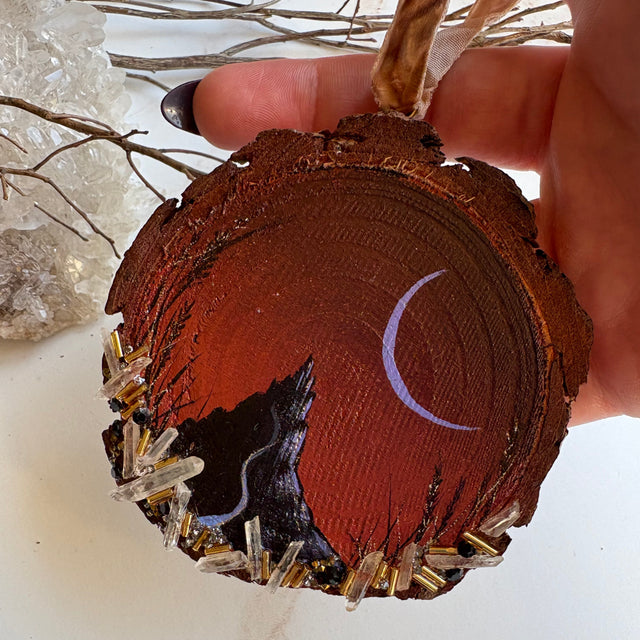 Haunted Hilltop Ornament