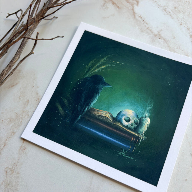 "Raven's Hour" mini print