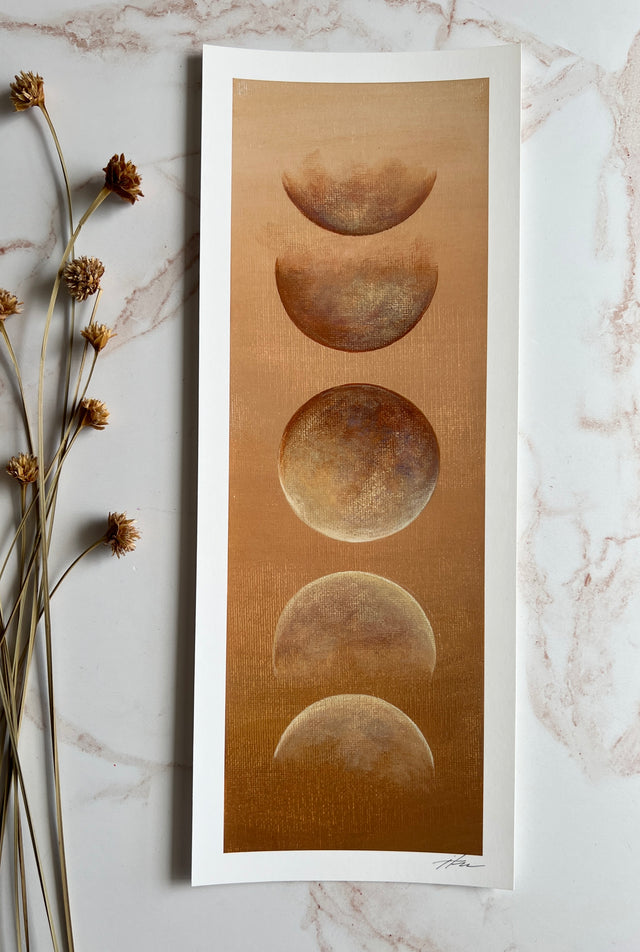 Moon phase prints