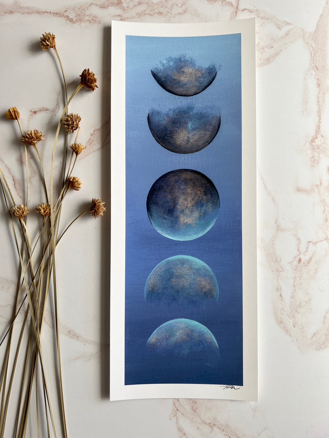 Moon phase prints