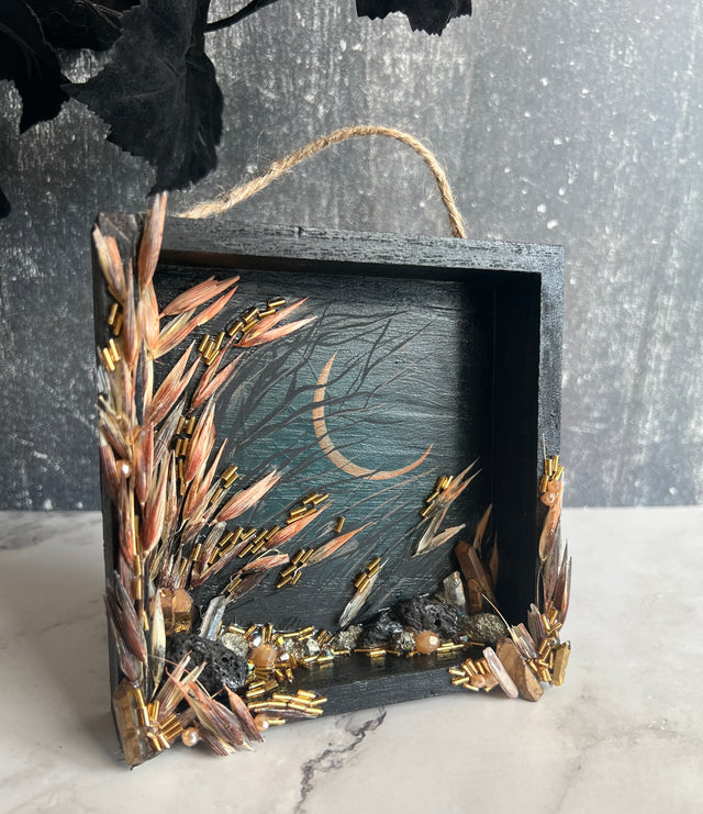 Cornfield diorama