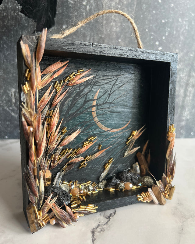 Cornfield diorama