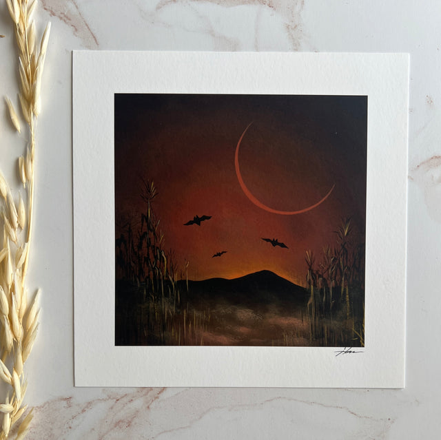 "Dusk" print