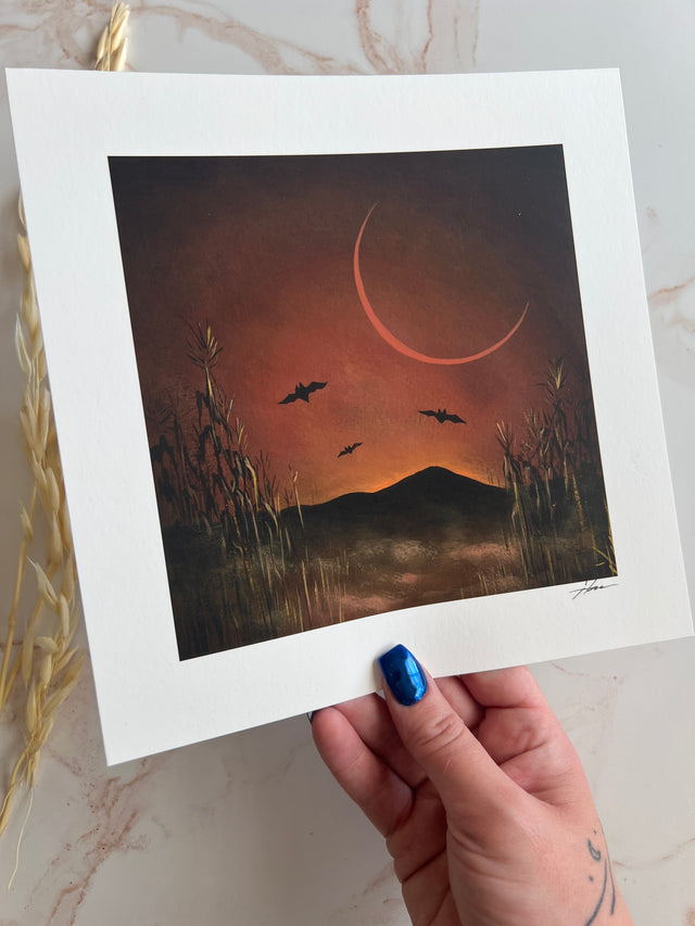 "Dusk" print