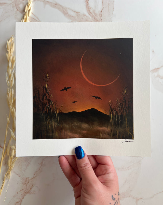 "Dusk" print