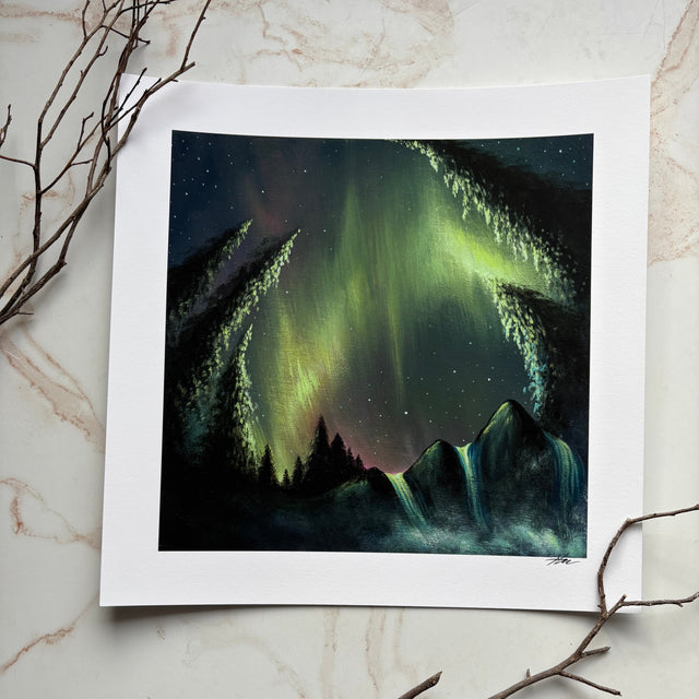 "Boreal Forest", print