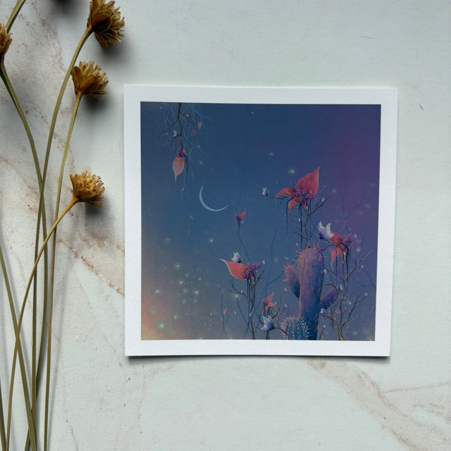 "Glimmer" mini print