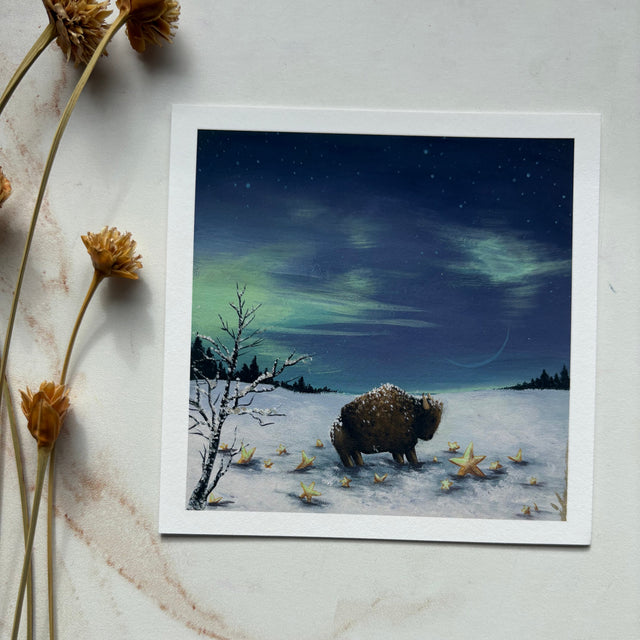 "Northpole" mini print