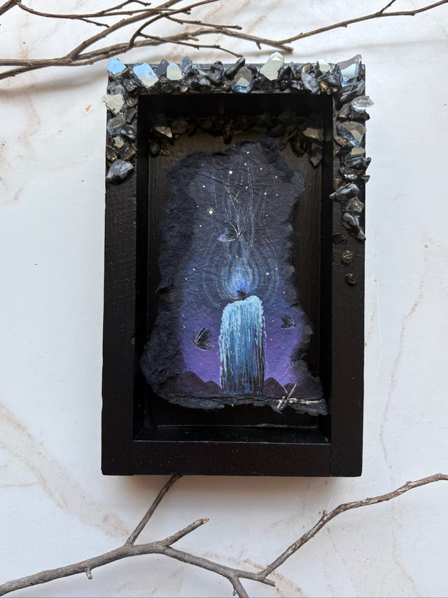 "Blue Flame", mini diorama