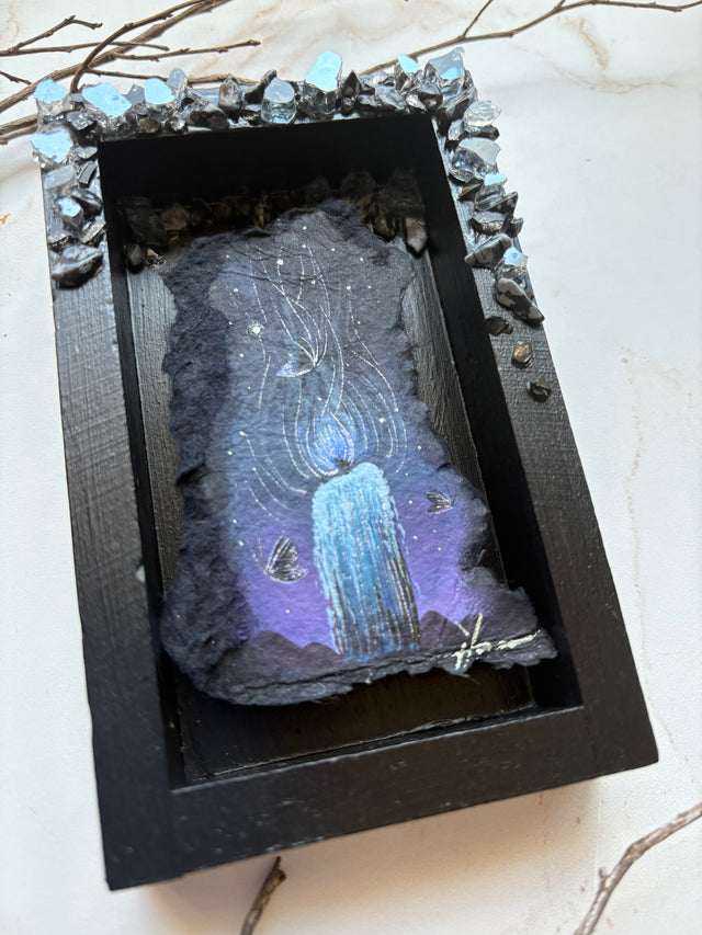 "Blue Flame", mini diorama