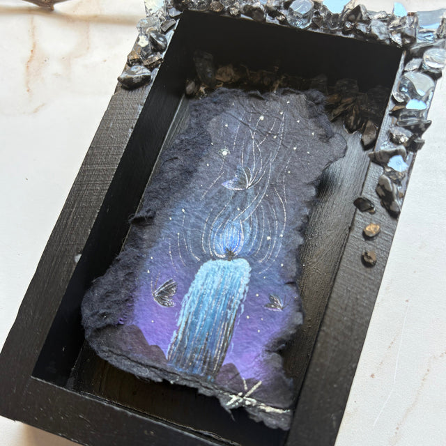 "Blue Flame", mini diorama