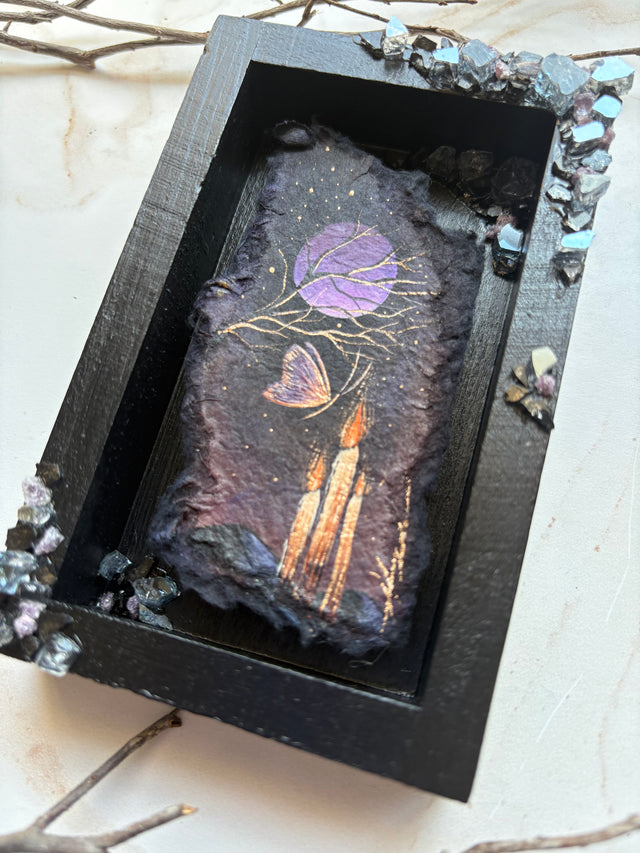 "Purple Moon", mini diorama