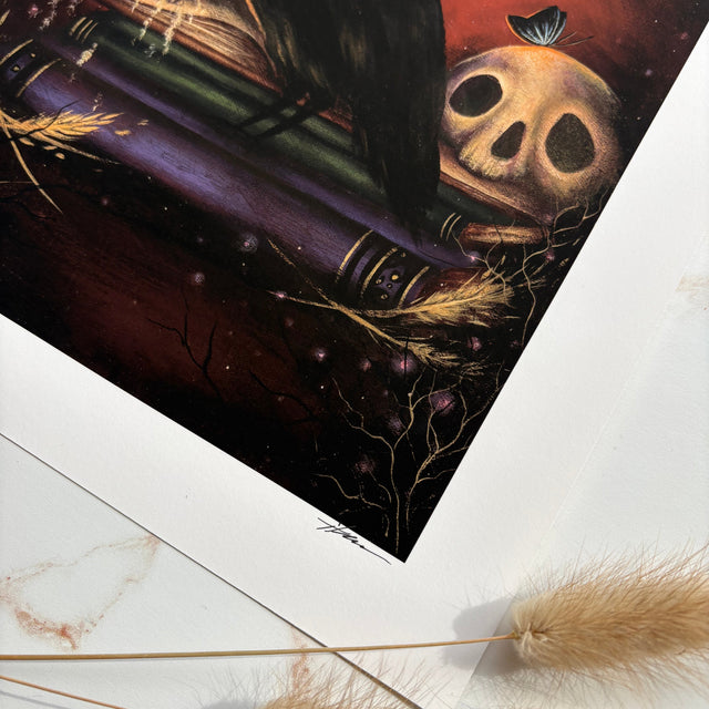 "The Raven's Spell", print
