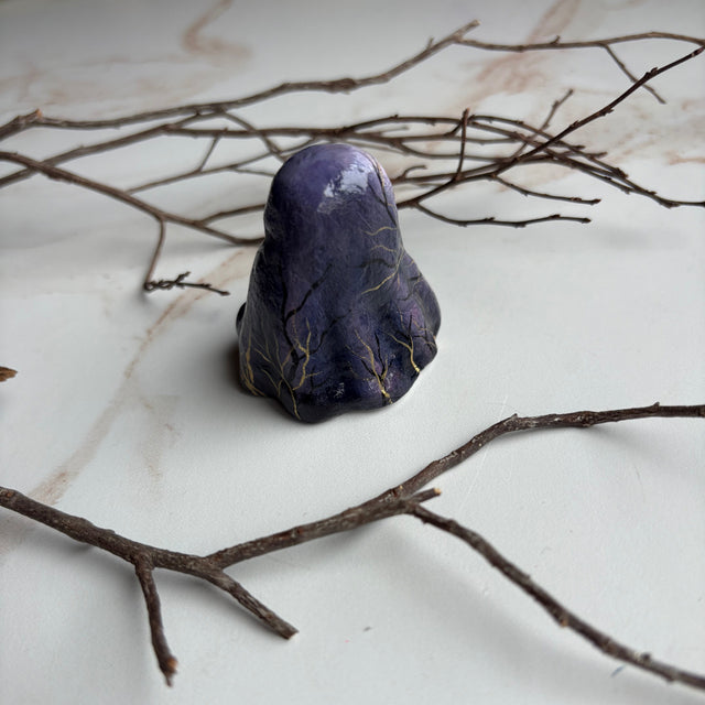 Clay Ghostie, smoky purple