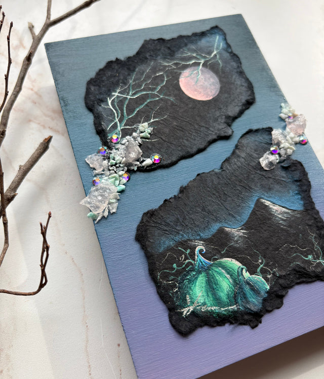 "Moonlit Pumpkins"