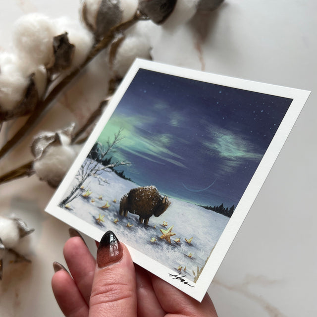 "Northpole" mini print