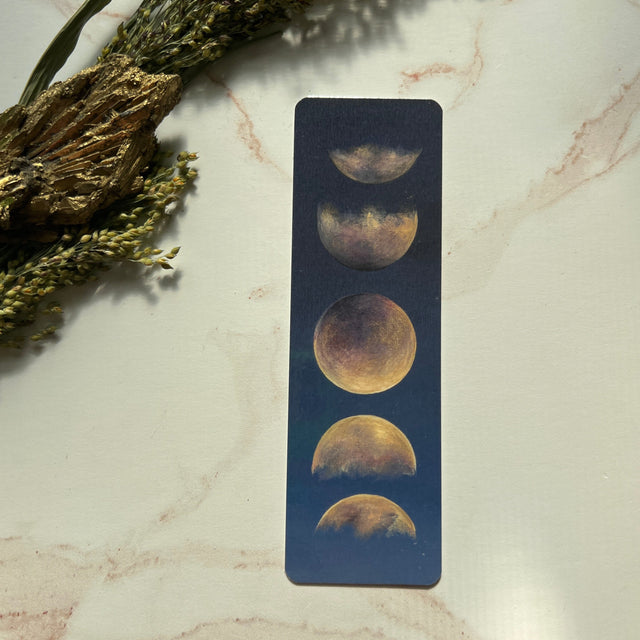 Moon Phase Bookmarks