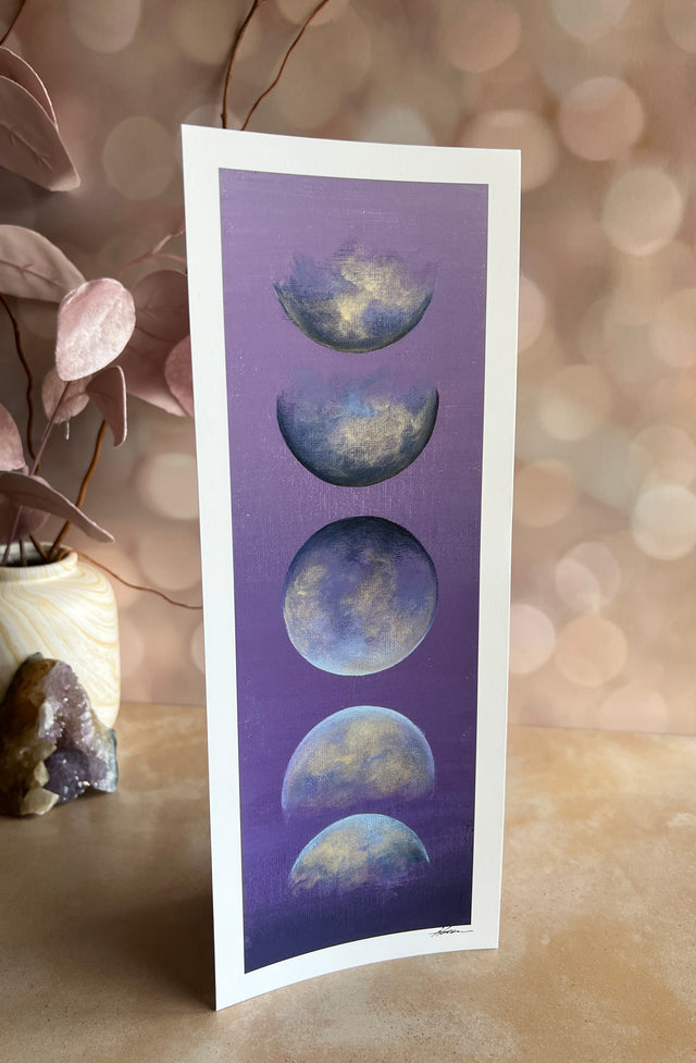 Moon phase prints