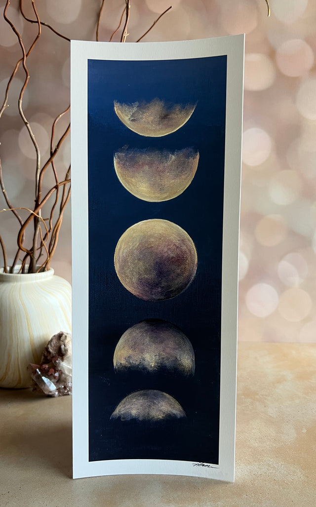 Moon phase prints