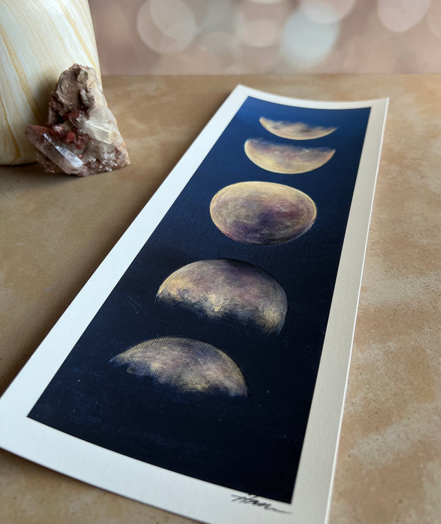 Moon phase prints