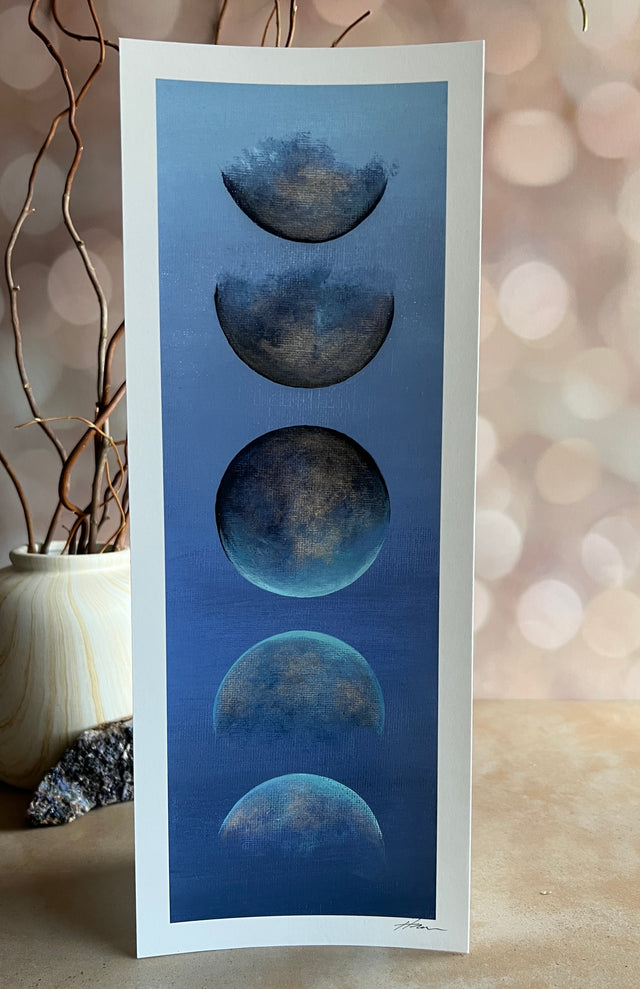 Moon phase prints