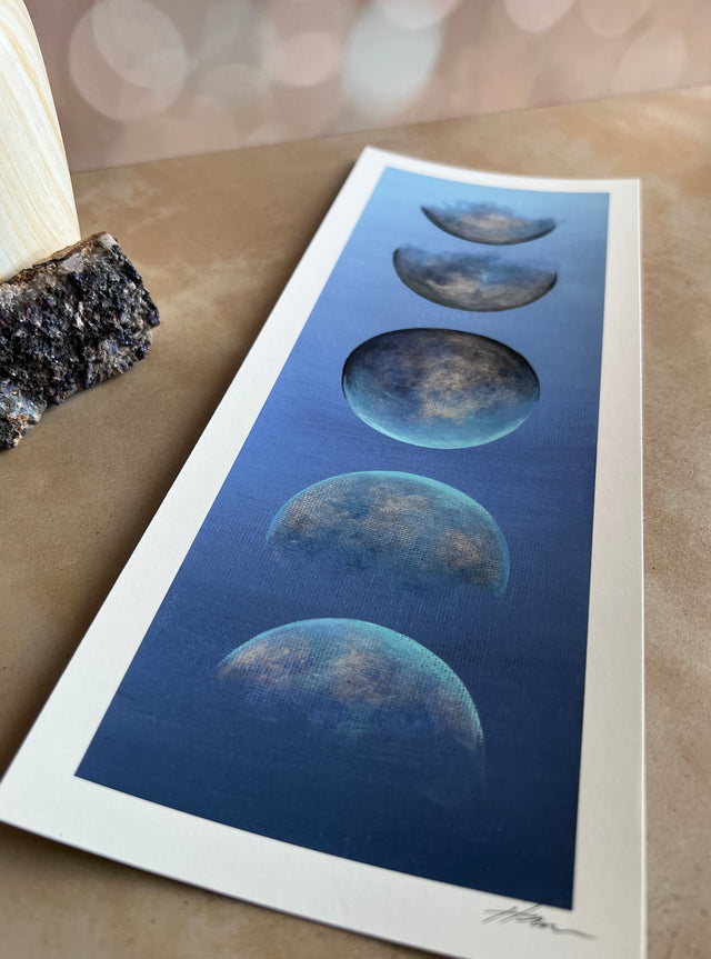 Moon phase prints